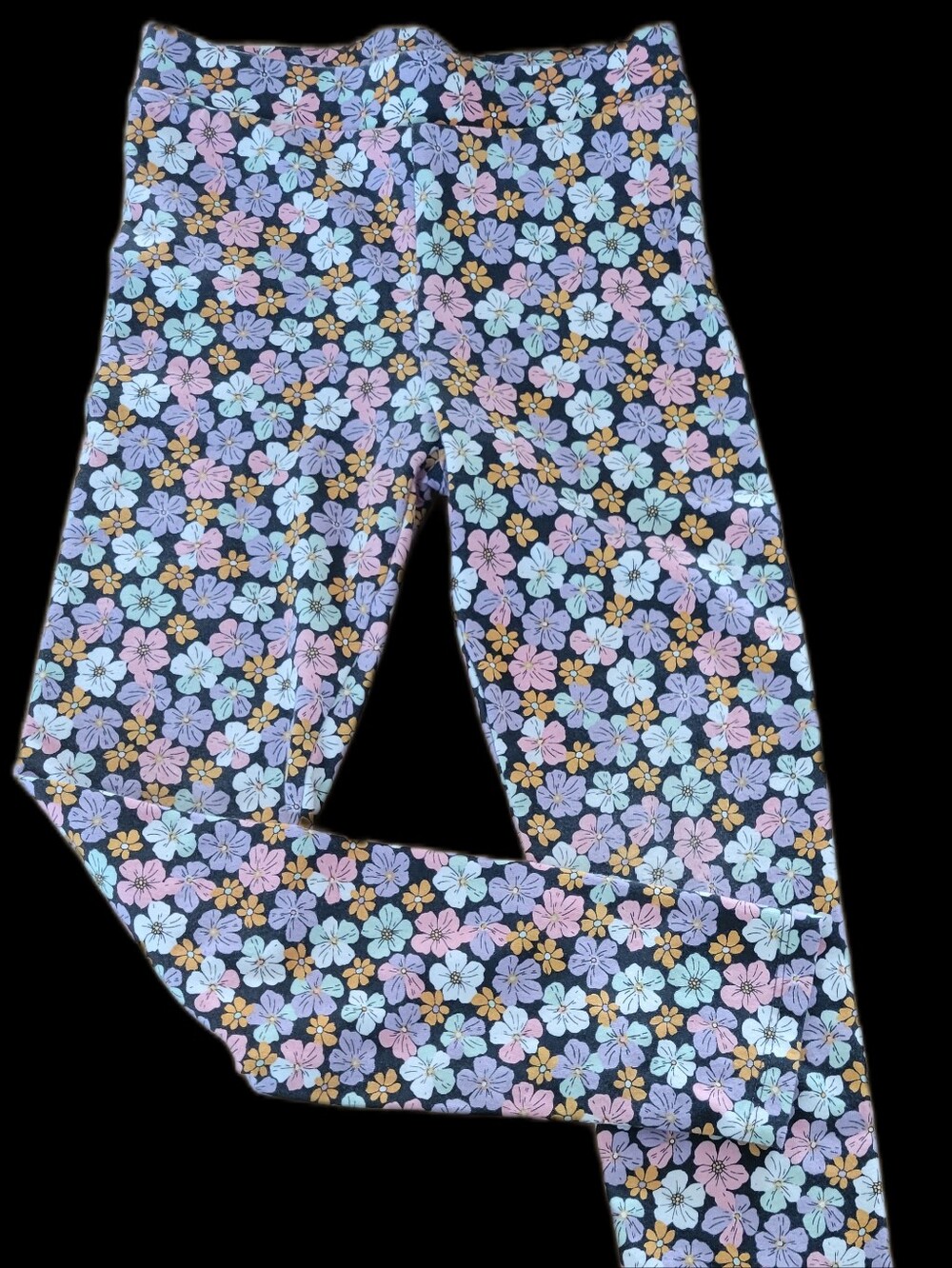 Girl 7-8Y Floral Print Leggings